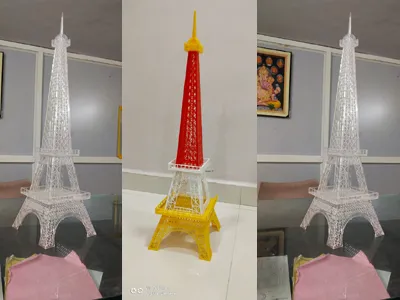 acrylic eiffel tower